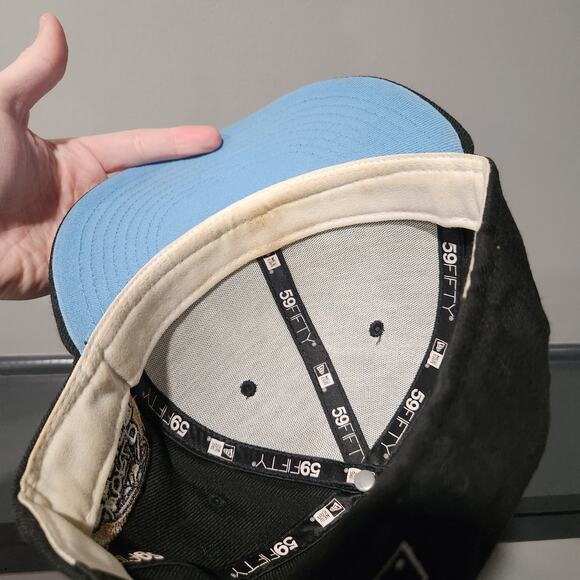 VTG Florida Marlins New Era 59Fifty Mens 7 World Series 2003 Cooperstown Hat Cap - Picture 12 of 16